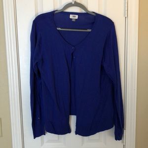 Blue Cardigan